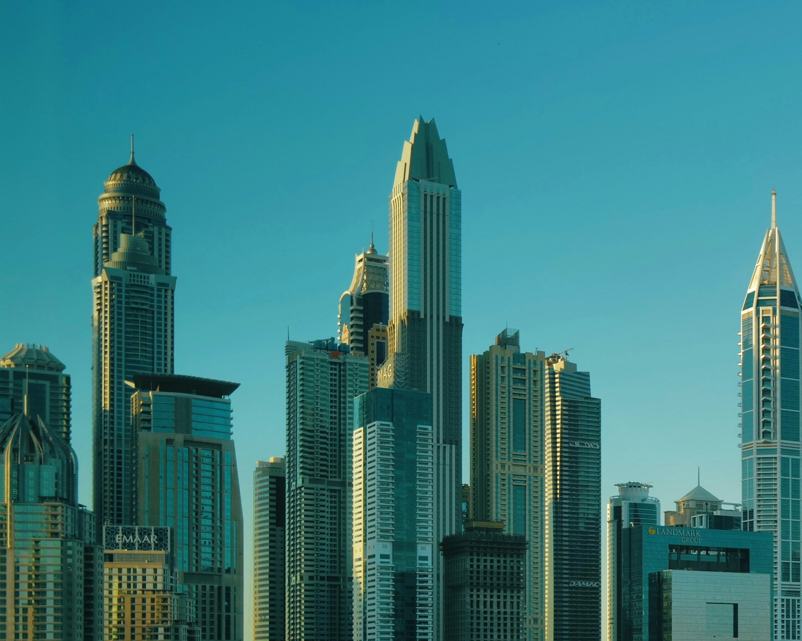 jumeirah lake towers skyscrapers