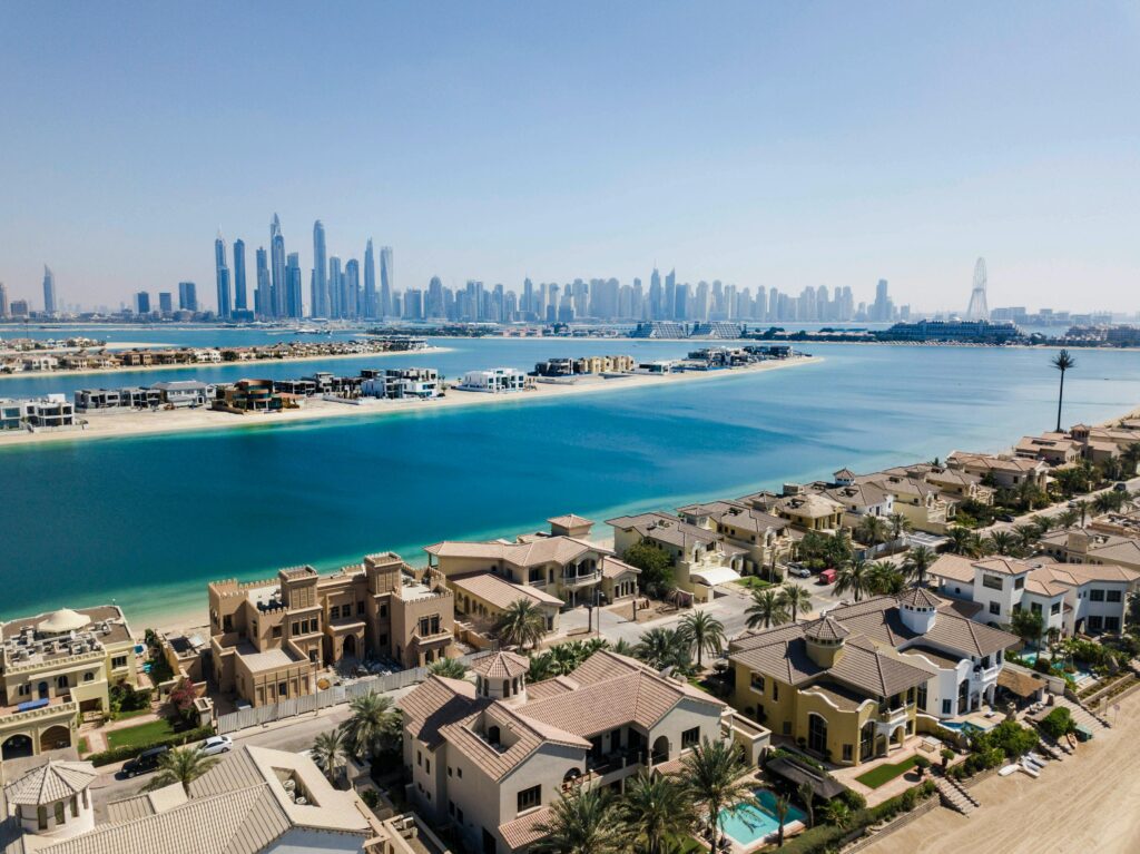 palm jumeriah coastline